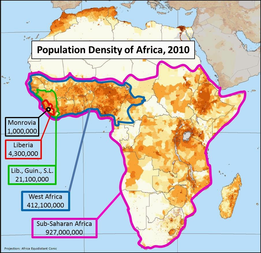What is the most populated country in Africa?